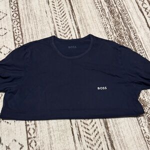 BOSS Dark Blue Short Sleeve Tee
